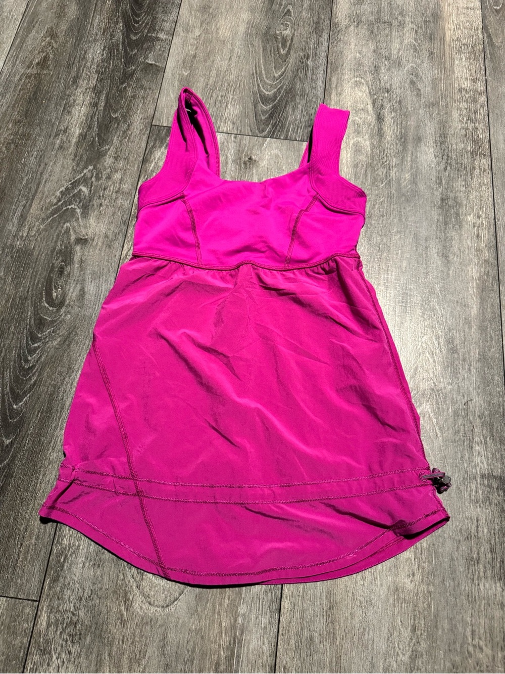 lululemon athletica Magenta Pink Athletic Tank Dress